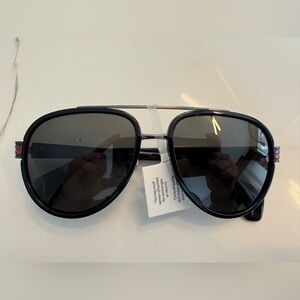 Black Gucci Aviator Sunglasses